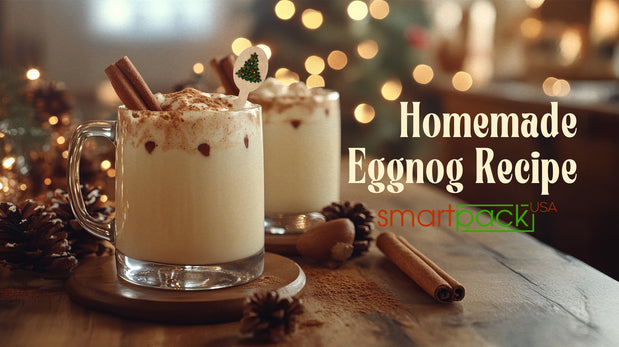 Cozy Christmas Homemade Eggnog Recipe