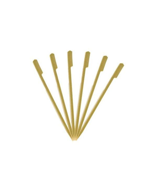 7.1" Bamboo Paddle Pick Skewer - 10,000/case