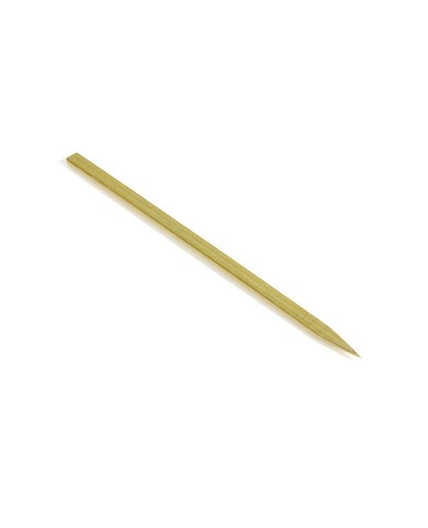 6" x 5mm Width Flat Stick Bamboo Skewer - 1,000/box