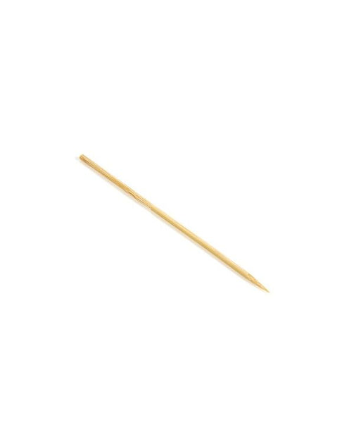 4" x 2.5mm Diameter Round Bamboo Skewer - 30,000/case