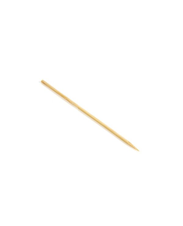 4" x 2.5mm Diameter Round Bamboo Skewer - 1,000/box