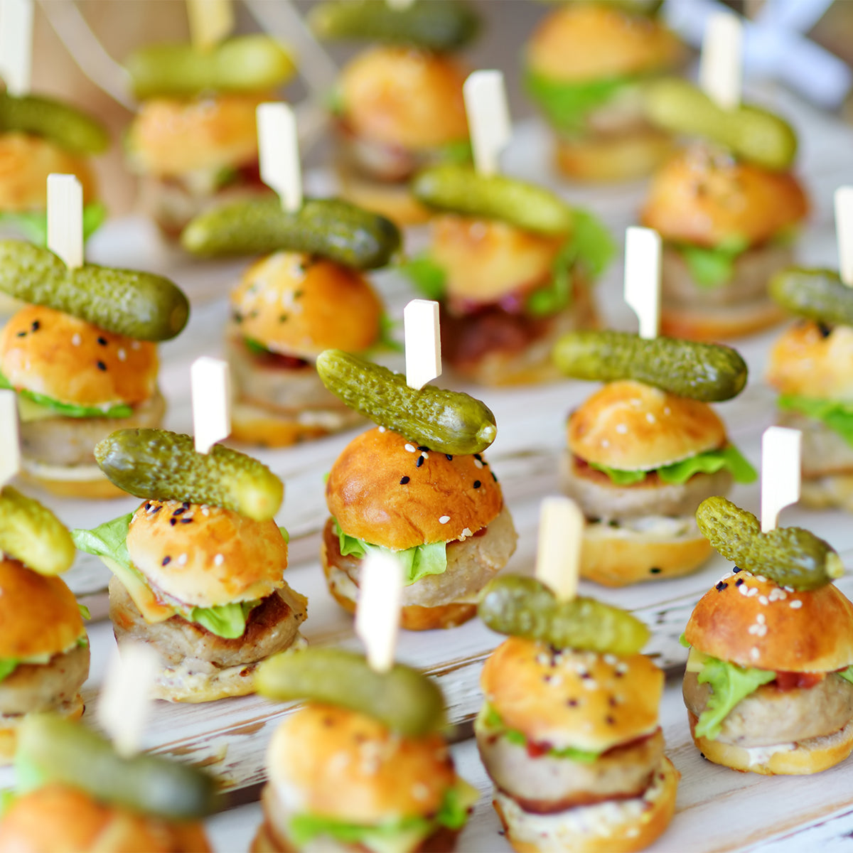 Pinchos de bambú de 3,5" - Paquete de 100