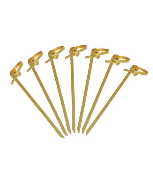 3" Bamboo Knot Pick Skewer - 10,000/case