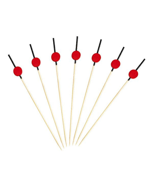 4.5" Red Drum Bamboo Pick - 10,000/case