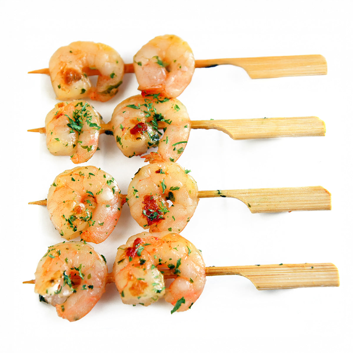 Pinchos de bambú de 4,7" (paquete de 100)