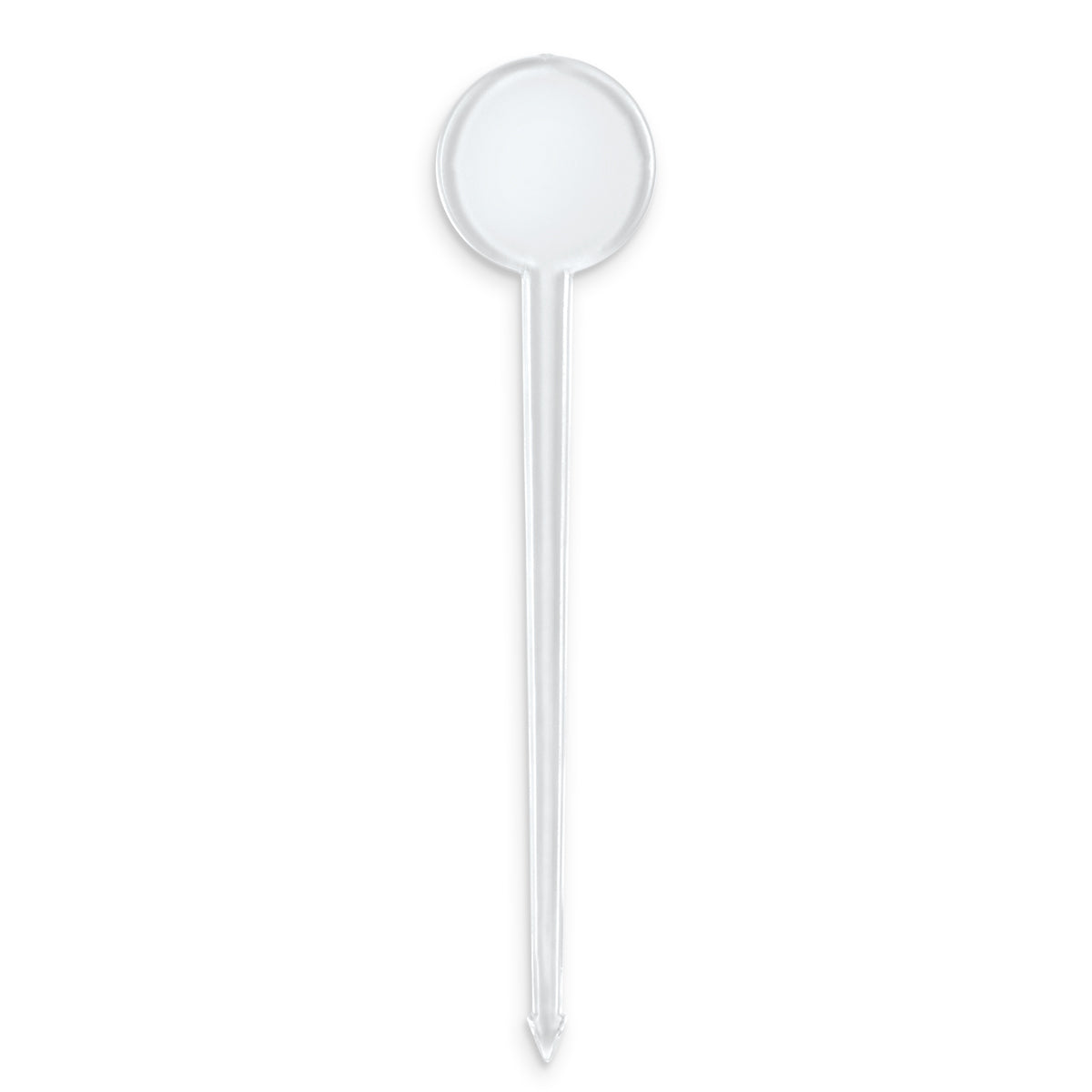 4" Clear Disc-Top Pick - 1,000/box