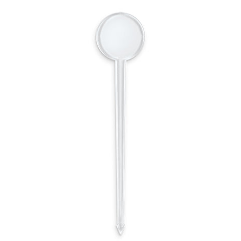 4" Clear Disc-Top Pick - 20,000/case