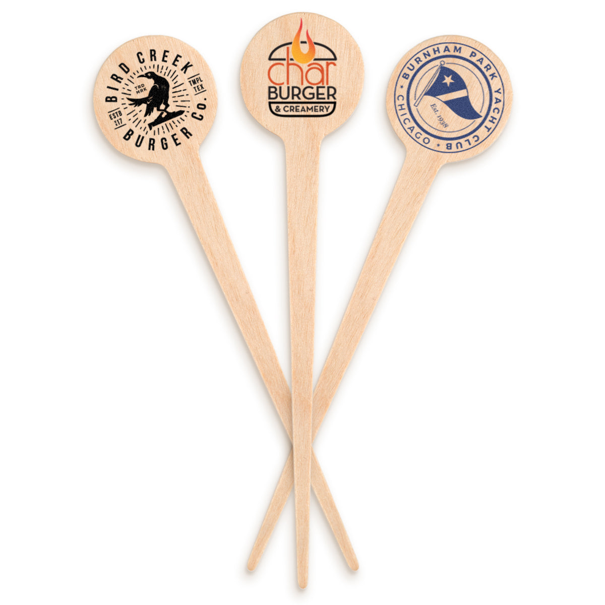 Wooden Food Pick Sample Kit
