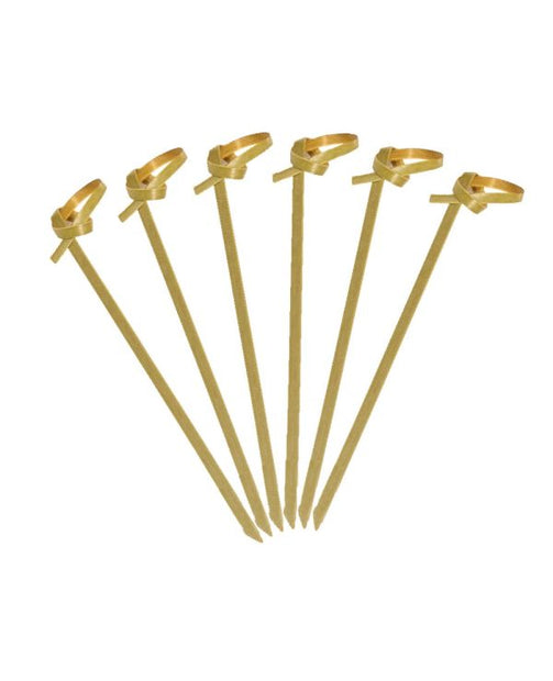 4" Bamboo Knot Pick Skewer - 10,000/case