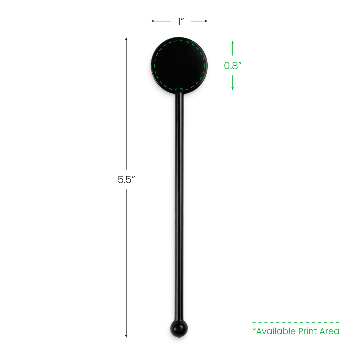 5-5-custom-black-disc-top-stirrer-double-sided-gloss