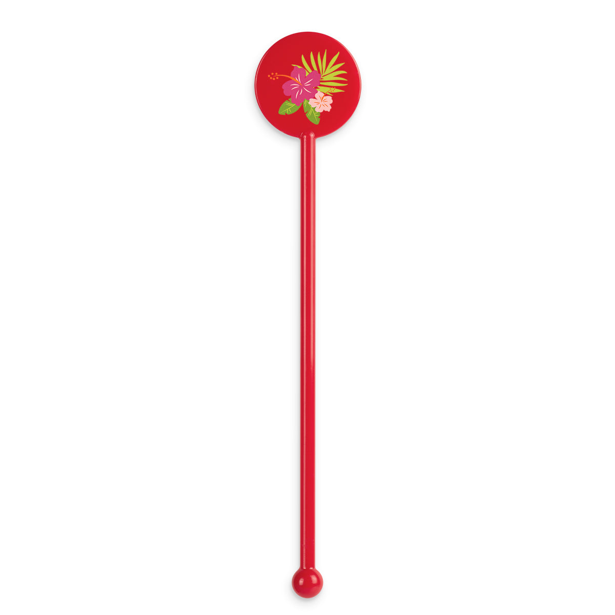 Agitador de disco rojo personalizado de 5,5" 