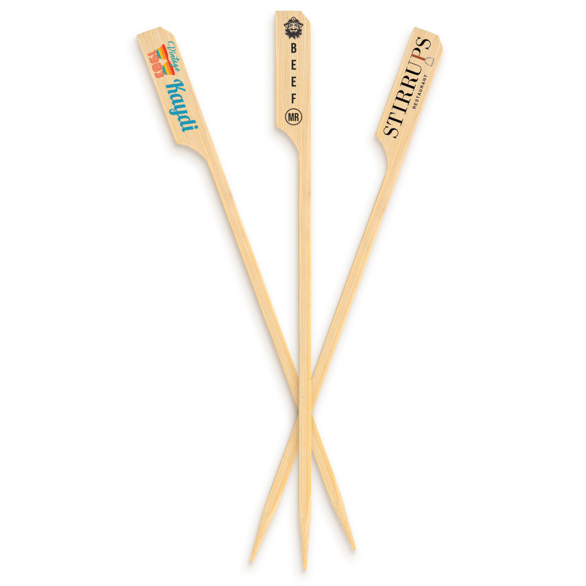 Bamboo Food Pick Sample Kit