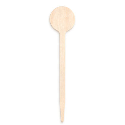 5" Wooden Disc-Top Pick - 1,000/box