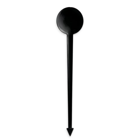6" Black Disc-Top Pick - 4,000/case