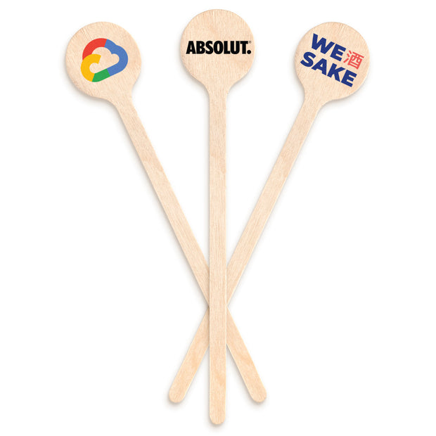 6" Custom Wooden Disc-Top Stirrer