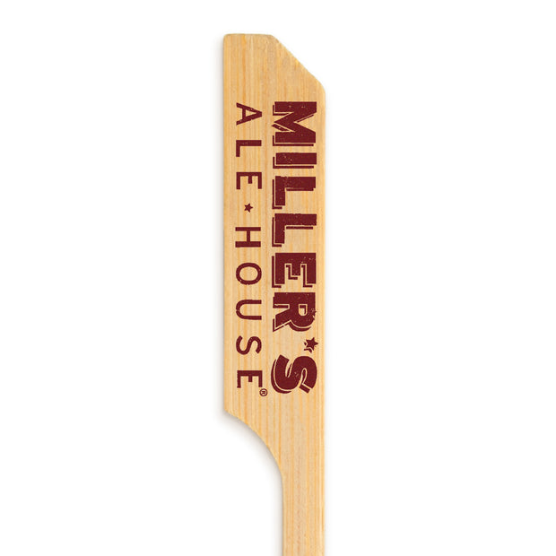 Bulk 7.1" Custom Bamboo Paddle Pick - 1,000/pack