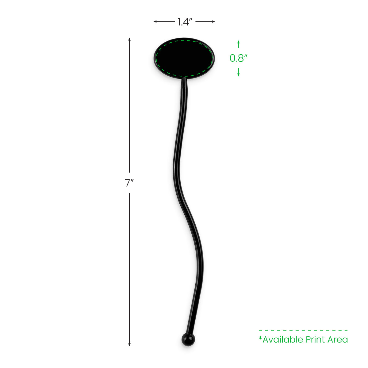 7-custom-black-oval-top-s-stemmed-stirrer-double-sided