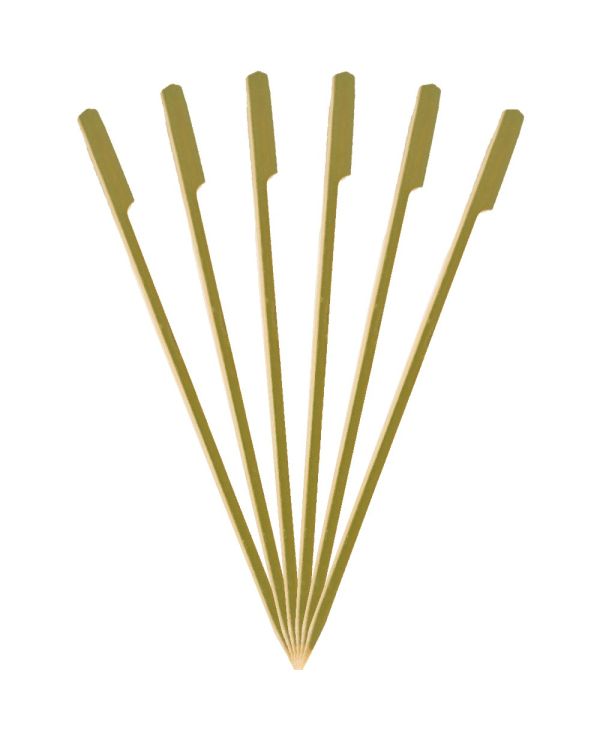 9.5" Bamboo Paddle Pick Skewer - 10,000/case