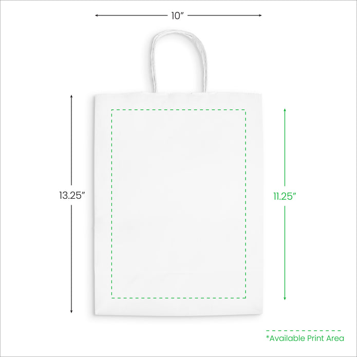 10-x-5-1/2-x-13-1/4-Custom-White-Paper-Bag-with-Handles
