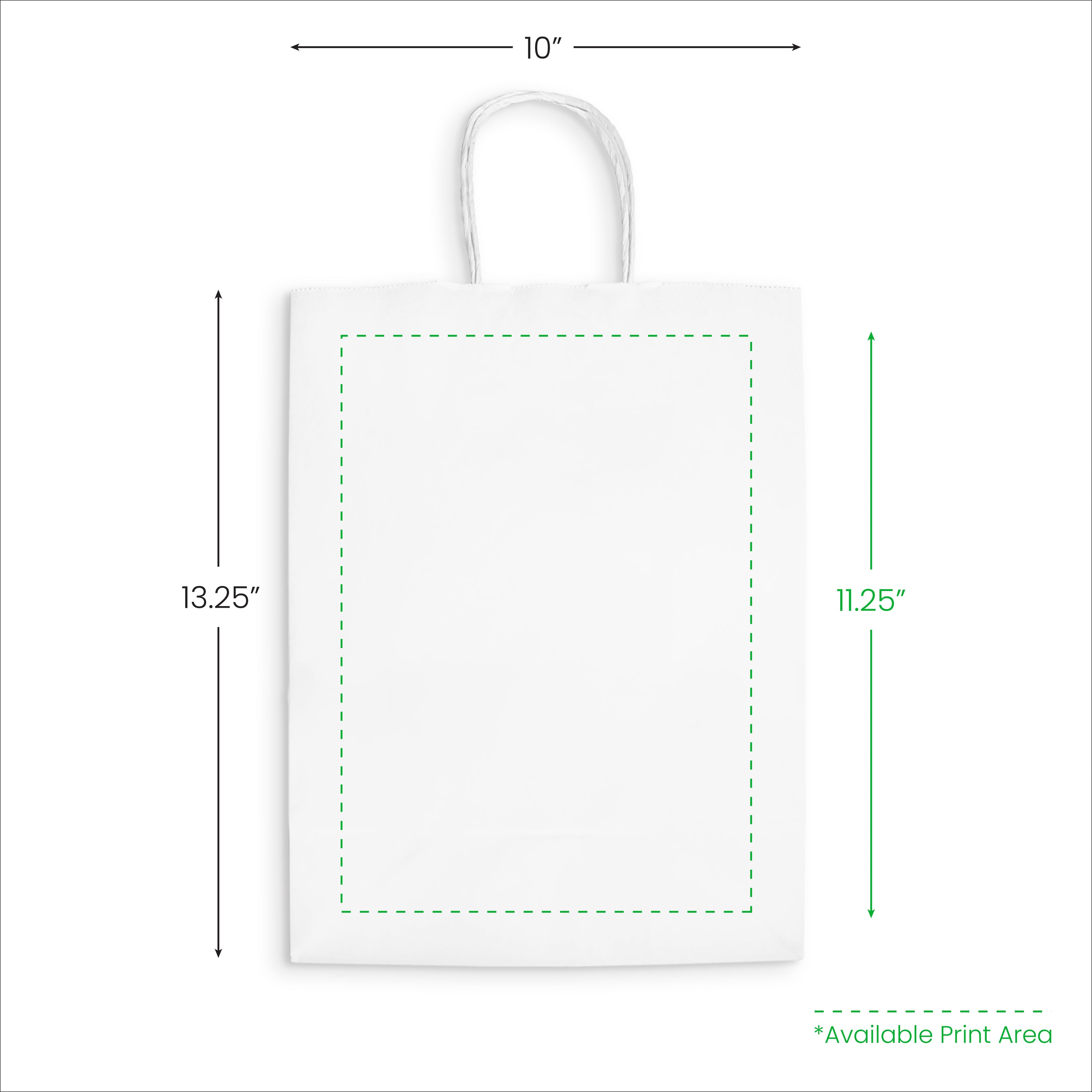 10-x-5-1/2-x-13-1/4-Custom-White-Paper-Bag-with-Handles