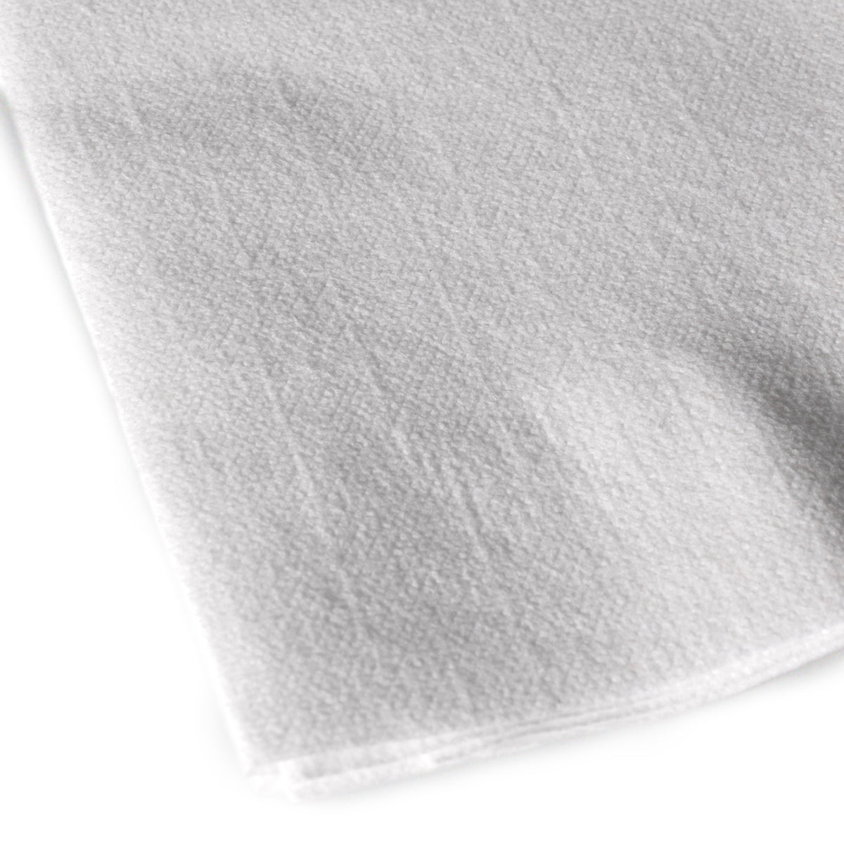 5 x 5 inch Custom Linen-Like Beverage Napkin, White