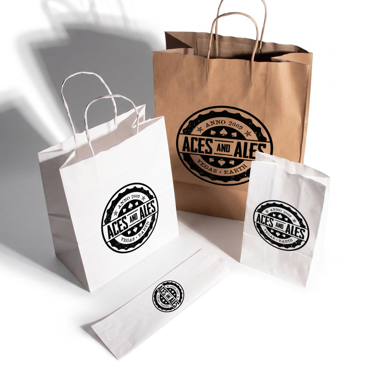Custom Printed - Paper Bag Sample Kit