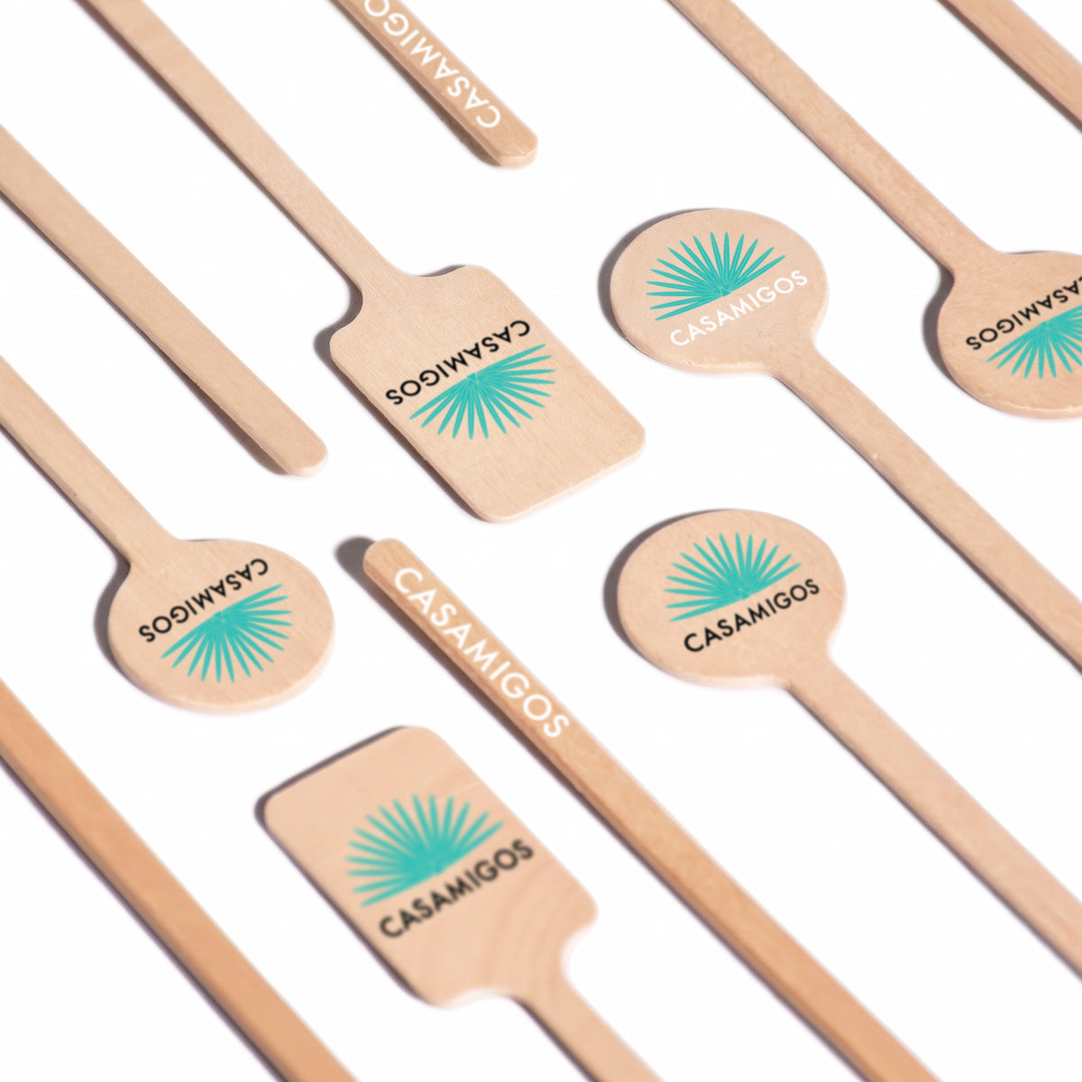 Custom Printed - Wooden Drink Stirrer Sample Kit