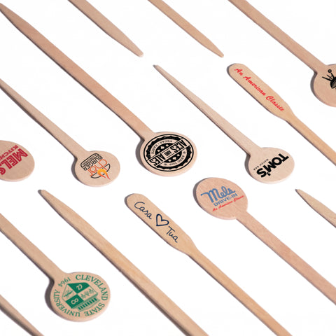 Wooden Food Pick Sample Kit