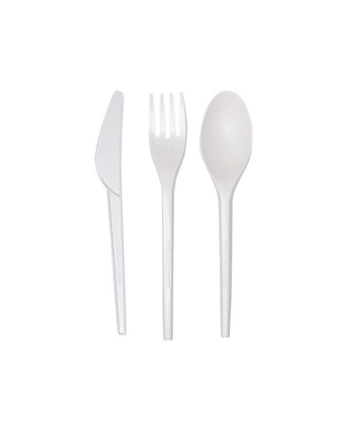 6.5" CPLA Cutlery Set With Napkin - 500/case