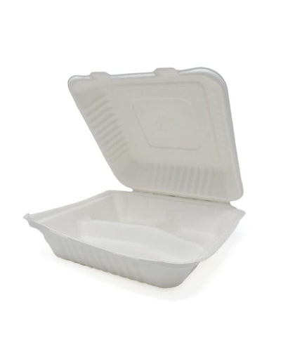 9-x-9-x-3-sugarcane-bagasse-3-compartment-clamshell-container-50-pack