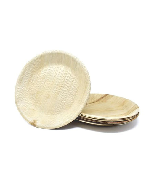 10" Round Palm Leaf Plate - 100/case