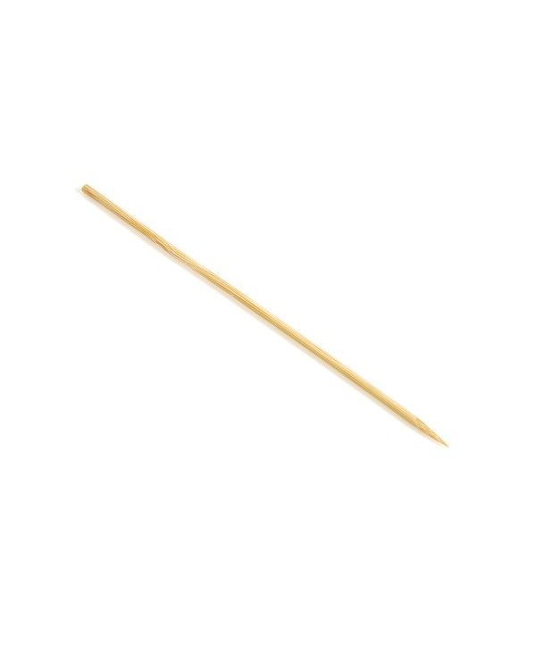 6" x 2.5mm Diameter Round Bamboo Skewers - 1,000/box