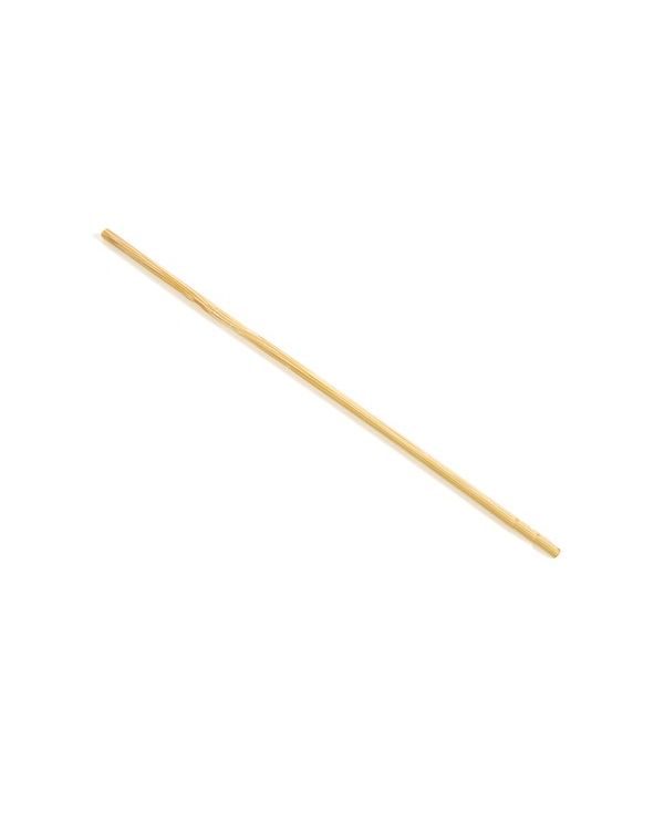 6" x 2.5mm Diameter Round Bamboo Stirrer - 1,000/box