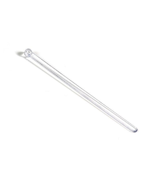 6.5" Clear Flat Stemmed Stirrer - 5,000/case