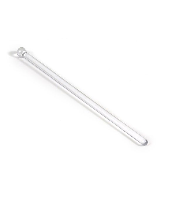 6" Clear Round Stemmed Stirrer - 4,000/case