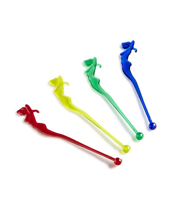 6" Lady Stirrer, Assorted Colors - 2,000/case