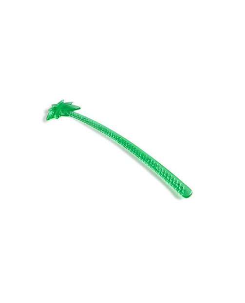 6" Green Palm Tree Stirrer - 2,000/case