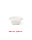 2 oz Sugarcane Bagasse Portion Cup Container Lid - 2,500/case